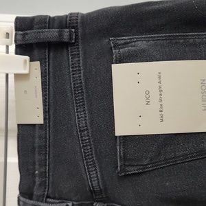 Hudson black denim Nico jeans